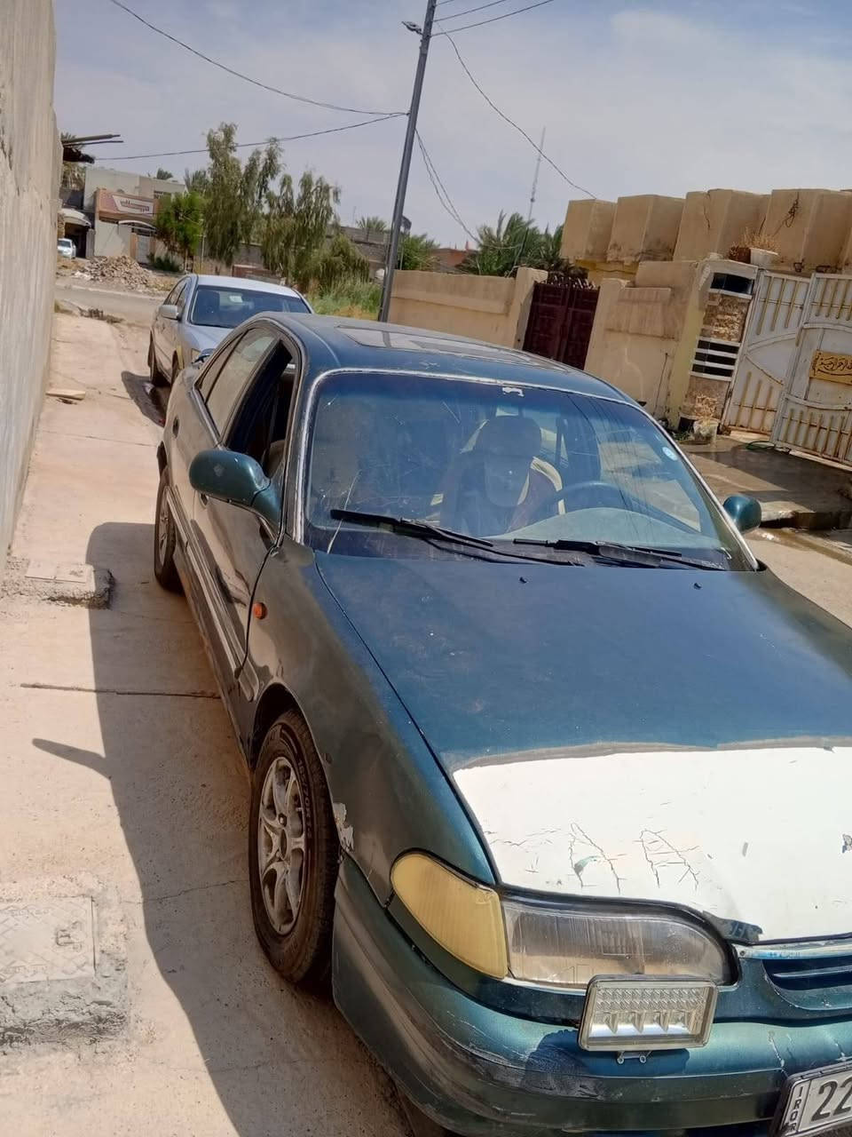 سلام عليكم سوناتا للبيع مديل ٩٧ اتوماتيك كير محرك ياباني الف ين تخم تاير محرك حاويه سنويه 2:30 بدون ضربه  مكان ديالي الوجهيه سفسار *********** سعر ٣٢ وبيهه مجال
