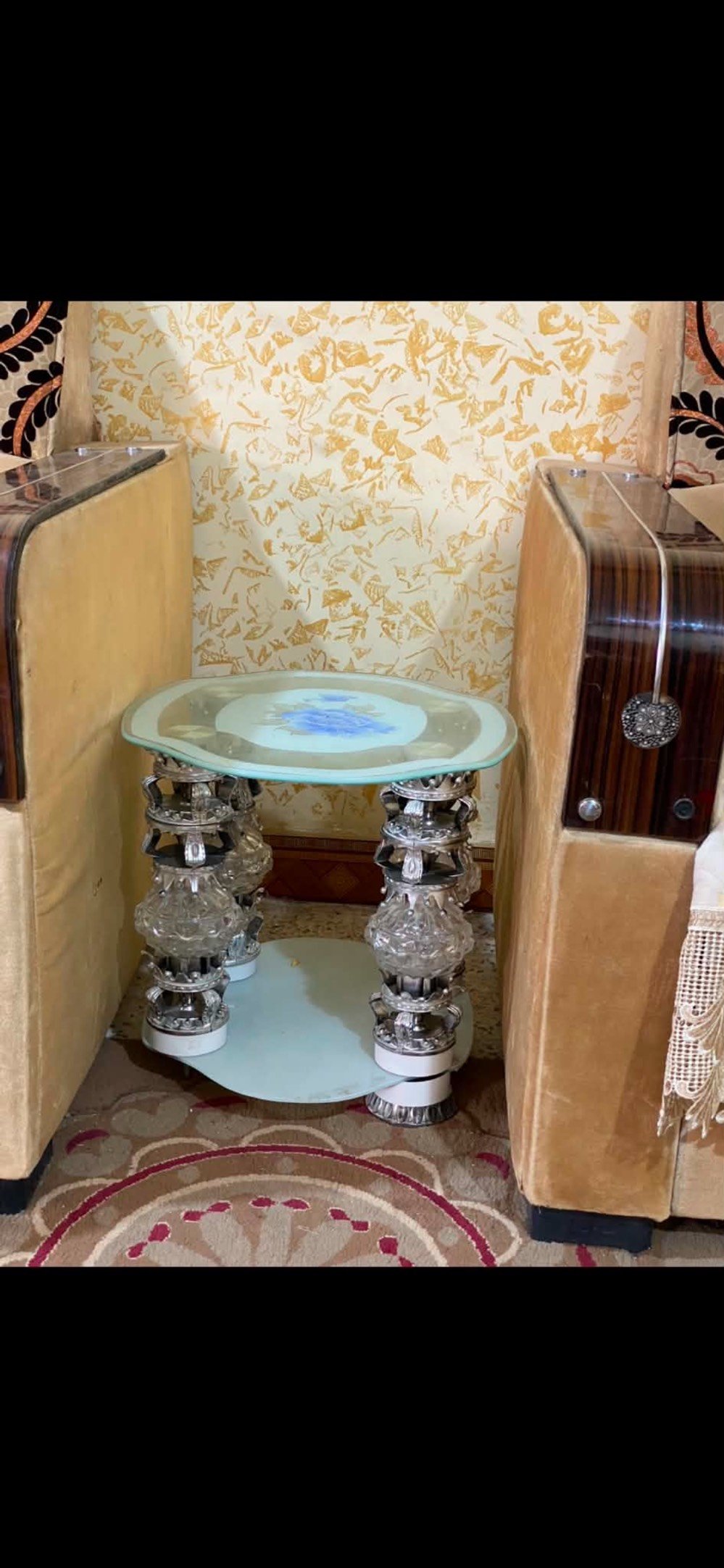 ميز بلازما • طبلات • مجموعة ٤ قطع