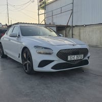 genesis g70 2022 ) وارد أمريكي رقم  بغداد الدولي هزه جديده  عداد 58 ال...