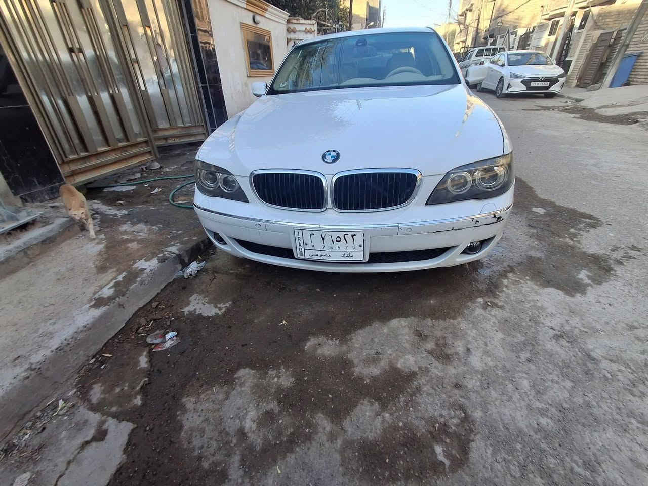 Bmw باخرة ٢٠٠٦
معلايه ٢٠١٣ مدفوع كمركها ماشين بالمعاملة صدر امامي خلفي جديد تخم تاير رقم بغداد فول مواصفات مستعجل على البيع السعر ٨٥ وبيها مجال للاتصال على 
7740519662 مكانها الشعب قرب المحكمة
