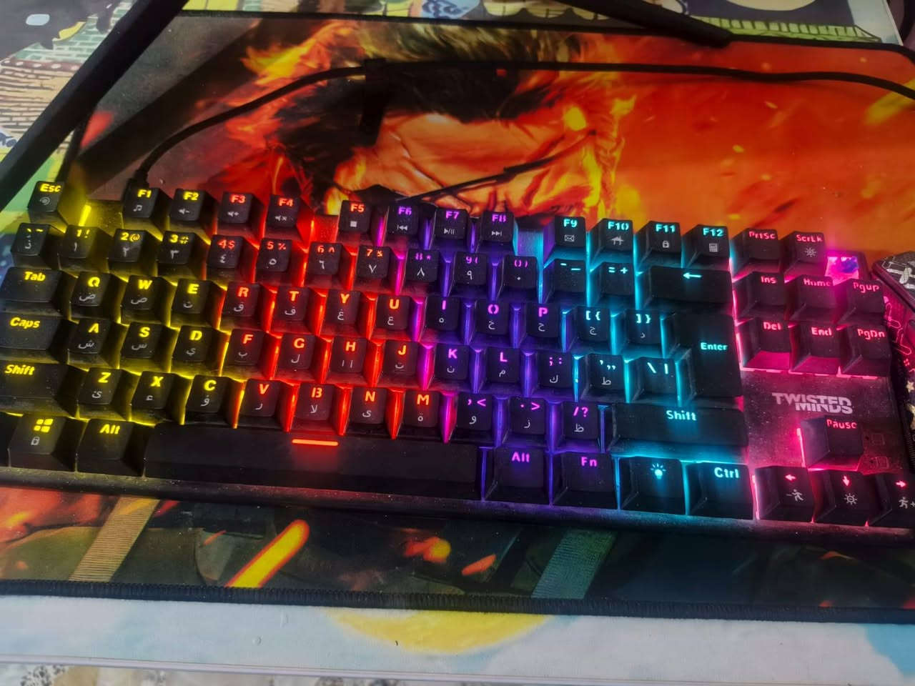 السلام عليكم PC Gaming معروضة ب 1.000.000 دينار
المواصفات
I5 12400
Ram 16 ddr4
RTX 2060 6GB Rog setrix
مذربورد B660 
PSU 700W
تخزين SSD M. 2 512
الملحقات 
ماوس وكيبورد من اتاك شارك
وسماعة 
و UPS offline 1500 فقط يحتاج تبديل
 بطارية
وشاشة 144 هرتز من msi

نص مكتوب في الصور:
- المعالج 12th Gen Intel(R) Core(TM) i5-12400 2.50 GHz ذاكرة RAM المثبتة ١٦,٠ غيغابايت السرعة: ٣١٣٣ MT/s بطاقة الرسومات 6 GB NVIDIA GeForce RTX 2060 مساحة التخزين 477 GB تم استخدام ٤٦٥ GB من ٤٧٧ GB DESKTOP-TVFB2QL System Product Name إعادة تسمية هذا الكمبيوتر نسخ مواصفات الجهاز اسم الجهاز DESKTOP-TVFB2QL المعالج 12th Gen Intel(R) Core(TM) i5-12400 (2.50 GHz) ذاكرة RAM المثبتة ١٦,٠ غيغابايت (١٥,٧ غيغابايت مستخدم) معرف الجهاز FB51E401-8620-4BBD-A2E7-DE66FAA0A70F معرف المنتج 00330-80000-00000-AA042 نوع النظام نظام تشغيل بإصدار ٦٤ بت، ومعالج يستند إلى x64 القلم واللمس لا يتوفر إدخال باللمس أو بالقلم لجهاز العرض هذا ارتباطات ذات صلة المجال أو قاعدة المعارف حماية النظام إعدادات النظام المتقدمة مواصفات Windows الإصدار Windows 11 Pro الإصدار 25H2 تم التثبيت في ٢٠٢٦/٠٣/١٣ إصدار نظام التشغيل ٢٦٣٠٠,٩٤٥٧ حزمة الميزات حزمة تجربة مزايا Windows 1000.26100.360.0 اتفاقية خدمات Microsoft شروط ترخيص برامج Microsoft