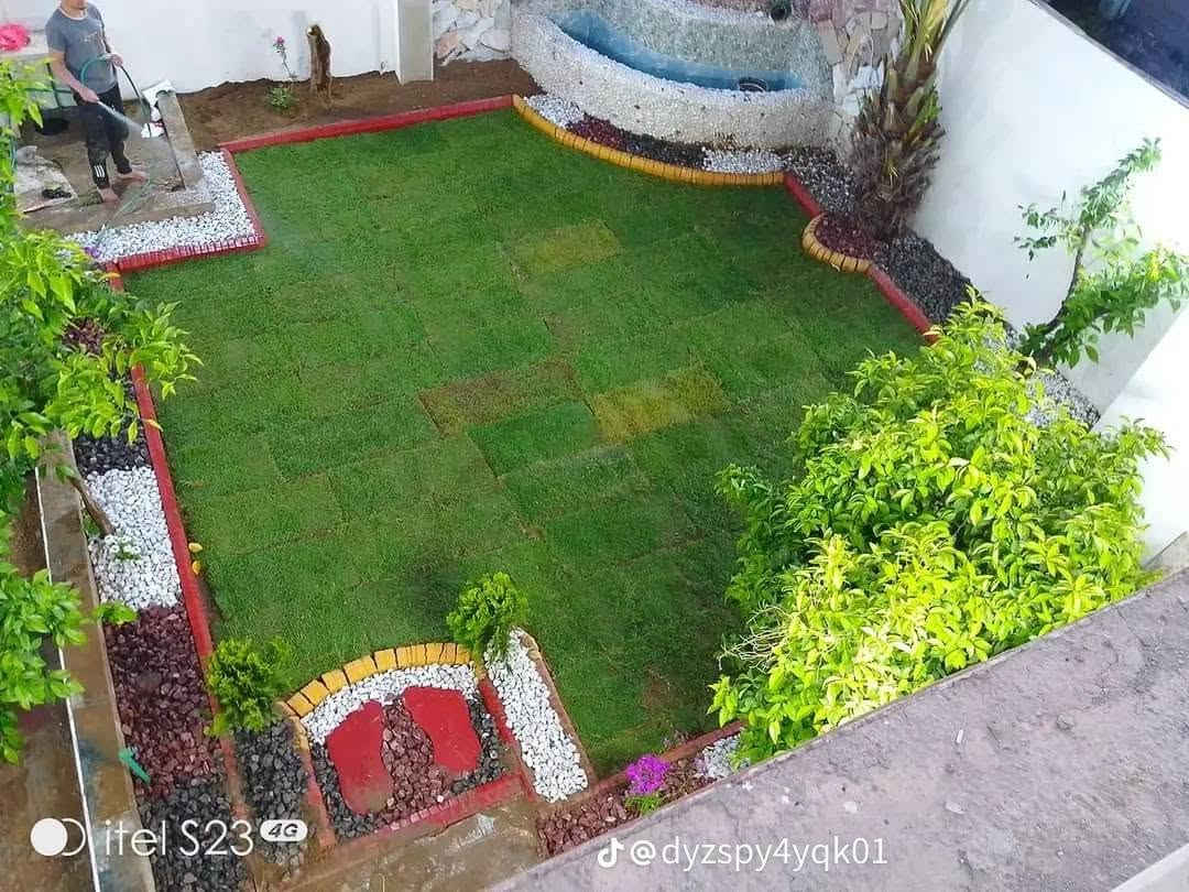 🍃مستـعدون🍂 ، لـترتيب🐦 الحدائق المنزلية 🏝️🏘️
وزراعة النباتات، 🌾🌴🌱والازهار، 🌼🌺🌻وقص الثيل.🌾🌾
وعمل الديكورات والتصاميم،الحديثة للحدائق،، بواسطة الاحجار الملونة 
ونعمل على تصميم الشلالات 💦والنافورات  التواصل 
على الرقم التالي (***********
