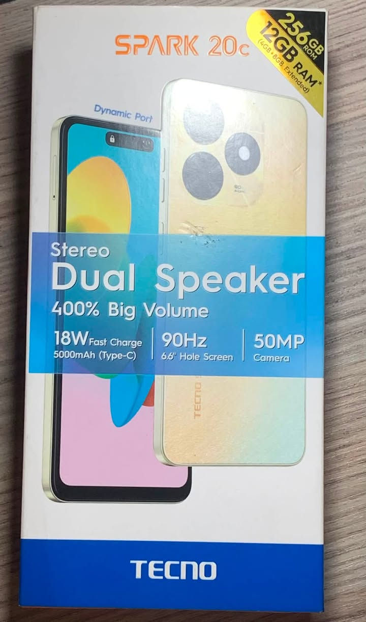 Tecno spark 20c
جهاز مستعمل نظيف للبيع / قيم واخذ

المواصفات
الذاكرة : 256
الرام : 12
البطارية : 5000
الكامرة 50MP
90Hz
اللون اسود
وباقي المواصفات موضحة بلصورة / الاغراض كاملة ويا ( كارتون وشاحنة ) 

المكان موصل حي الوحدة
الشراي يتواصل واتساب او خابرني علرقم ***********

