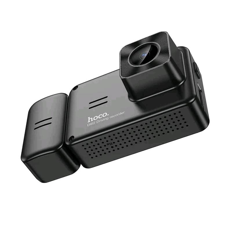 Hoco DI62 Warrior – داش كام ثلاثية الكاميرات مع Wi-Fi
// السعر 45 مع التوصيل 5
مسجل سيارات Hoco DI62 مزود بثلاث كاميرات لتوفير رؤية شاملة أثناء القيادة، مع شاشة مدمجة بحجم 2 بوصة ودعم الاتصال عبر Wi-Fi، ليكون مناسبًا لتسجيل الطريق ومتابعة ما يحدث داخل السيارة وخلفها.

المواصفات: 

🎥 عدد الكاميرات: 3 كاميرات
📷 الكاميرا الأمامية: دقة 1280×720
📷 الكاميرا الخلفية: دقة 480p 
📷 الكاميرا الداخلية: دقة 480p
👁️ زاوية الرؤية: 145°
🖥️ الشاشة: 2 بوصة
📶 الاتصال: Wi-Fi
💾 بطاقة الذاكرة: يدعم حتى 128GB
🔄 التسجيل: تسجيل حلقي Loop Recording
🅿️ وضع المراقبة: Parking Monitor
⏪ كاميرا خلفية: عرض الصورة عند الرجوع للخلف
🎞️ التصوير: Slow Motion
🔋 البطارية: 150mAh
⚙️ المعالج: Jianrong 3291
📸 المستشعرات: GC1084 + GC309 + GCV063g

المميزات:

تسجيل أمامي وخلفي وداخلي في الوقت نفسه.
زاوية تصوير واسعة لتغطية أكبر للطريق.
إمكانية الاتصال بالهاتف عبر Wi-Fi.
دعم التسجيل الحلقي لتسجيل المقاطع بشكل مستمر.
وضع مراقبة السيارة أثناء الوقوف.
شاشة مدمجة لمتابعة التسجيلات والإعدادات.
دعم عرض الكاميرا الخلفية عند الرجوع للخلف.