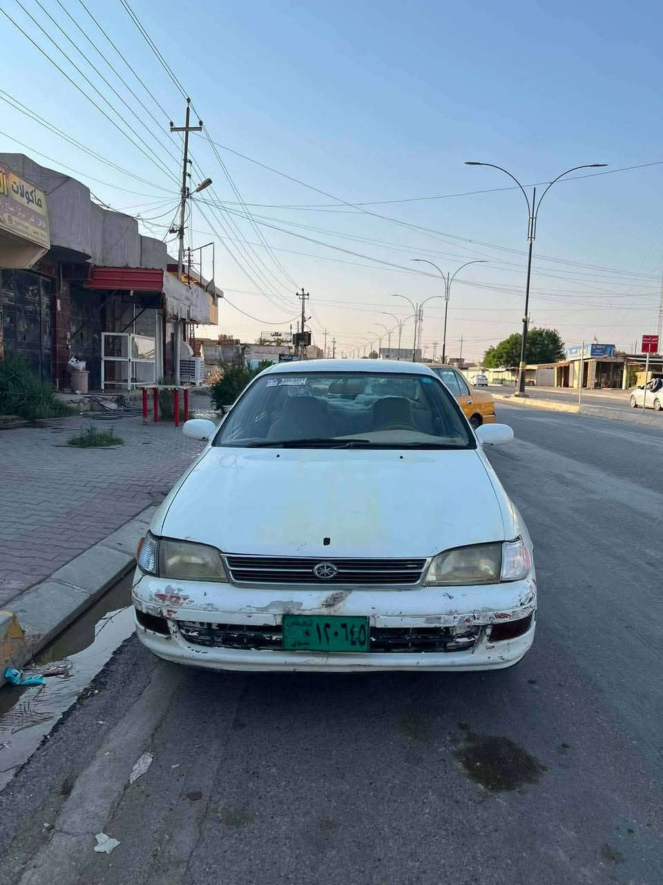 السلام عليكم سياره كرونا فرخ بطه للبيع فقط مسجله فحص نينوى ماأندل راعيها مكفوله دوله وعشائر المحرك والگير حيل زينات صدر الخلفي والأمامي زينات كهربائيات السياره كلها  شغاله السعر ٢٠ ورقه وبيها مجال قليل
للتواصل على الأرقام التاليه ***********  واتس اب
 ***********
