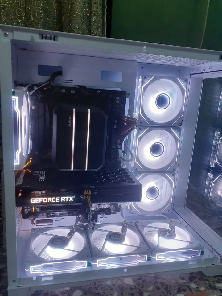 كور اي 7 جيل تاسع
3050 8كيكا في رااام
m.2 500 كيكا  ssd 
Hdd 500 كيكا اضافية 
Cori 7 gen9
16 راماتها
مذر z390k 
7 مراوح 
تبريد غازي
كارتونة الكيس موجودة 
750 وبيها مجال 
فقط بيع ما اراوس 
عنوان بغداد ( لايوجد توصيل .)
كيبورد و 2ماوس و 2 يدات بدون مونيتر
*********** واتس اب للتواصل
