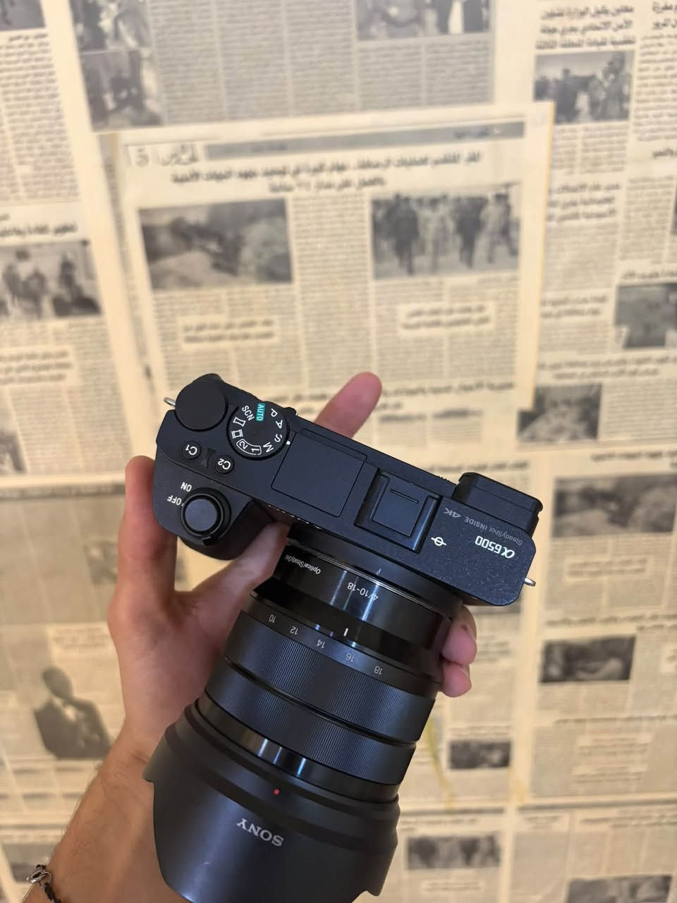 سوني A6500 • عدسة 10-18مم • بطاريتين
