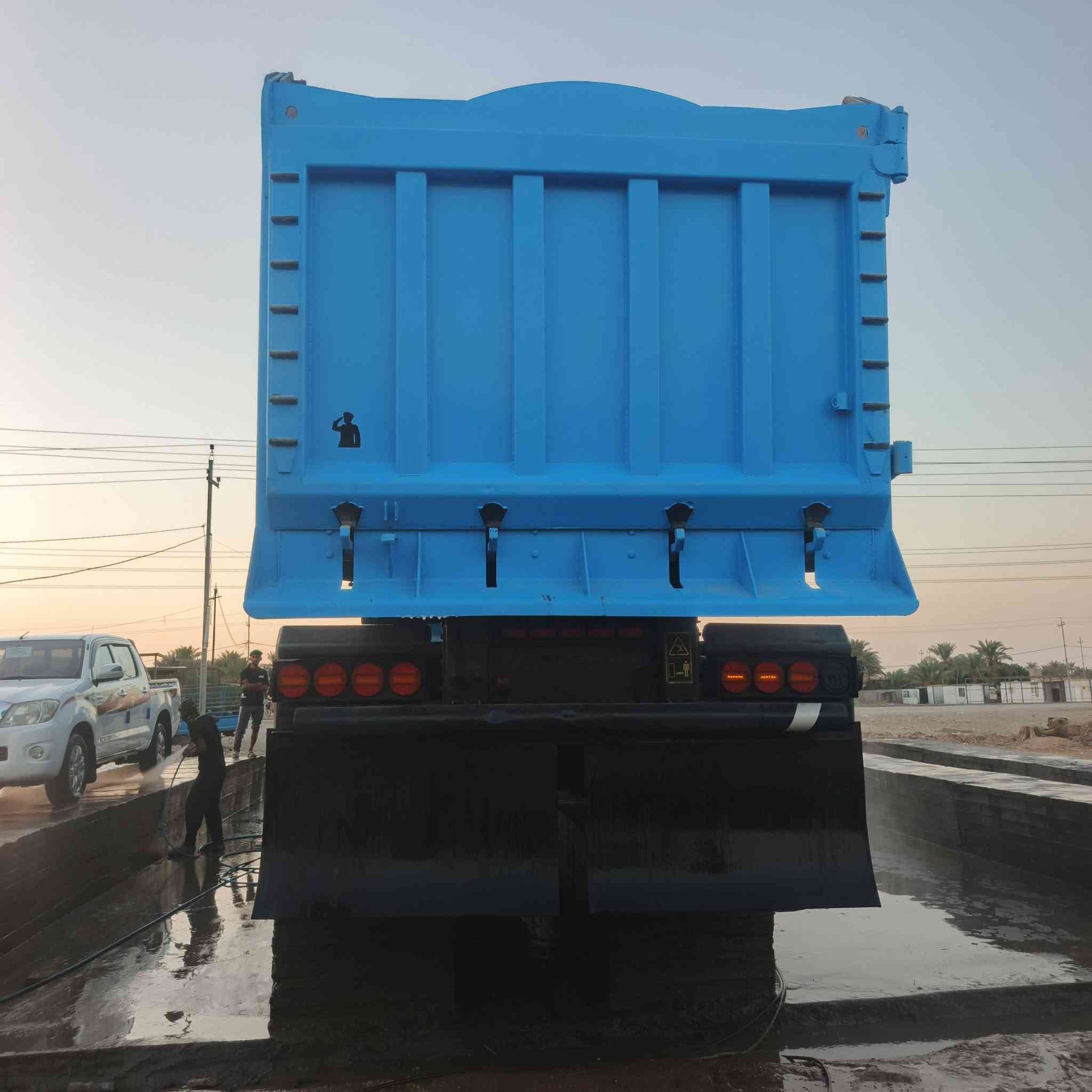 البيع مقطورة حدادة عباس ناموس 2020شاصي 14دناكير 16طول 725 رتفاع 140 مقطورة جديدة وخفيفة مال كبان ***********  ما بيهة أي نقص كبل لشقل
