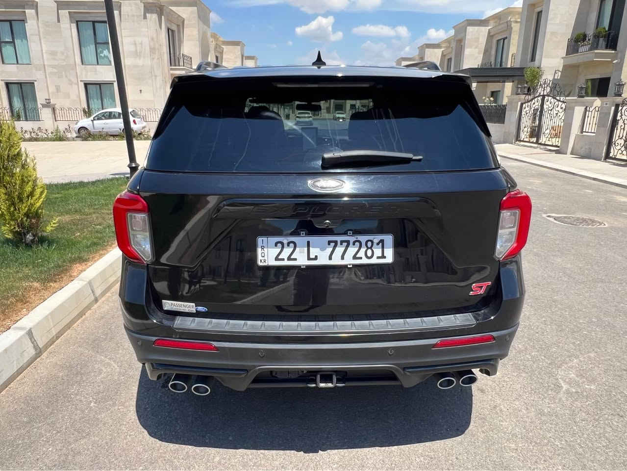Ford explorer 3.0L
V6 ST
فولل مواصفات
101,000KM
پانۆراما
بەصمە
شغال
حساس
رادار پێش و پشت
خەتی جادە
کوشن ساردو گەرم
کوشن مەساج
زۆر مواصفاتی تر
رەسمی دەعمەکەیی دانراوە
روبع بۆنیدی هەیە بێ ژۆرێ بێ ئێرباگ
باقی هەمووی بە شەرت
نرخ:٢٧٠$
ژمارە مۆبایل
***********
هەولێر أربيل, العراق

نص مكتوب في الصور:
- Ford Explorer St 2020 Black 3.0L 6 vin: 1FM5K8GCXLGB69674 Final bid: $23800 Auction: Copart SOLD Lot number: 48139122 Date of sale: 04.07.2022 Year: 2020 VIN: 1FM5K8GCXLGB69674