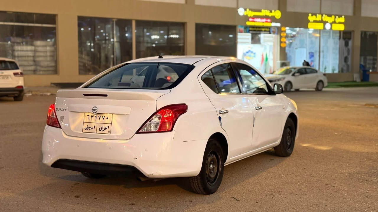 نيسان صني هنديل موديل ٢٠٢٠ بليته زركه 
سياره كفاله 
بيه بارد جاملغ امامي 
وخشم البنيد 
باردات زغار 
ماشيه ١٤٠ نضيفه السياره 
***********

89 السعر النجف, العراق
