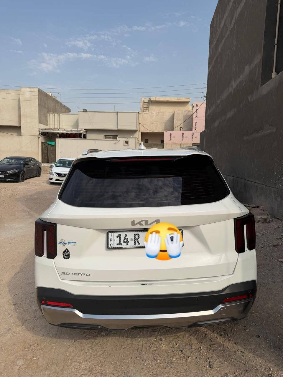 سلام عليكم جميعا
سورنتو 2024 شكل الجديد كفاله عامه
 6 سنتدر رقم بصره ابسمي هزه جديده 
ماشيه 30 بعده بل الضمان شركه الدوليه
العنوان البصره ابو خصيب 
***********
