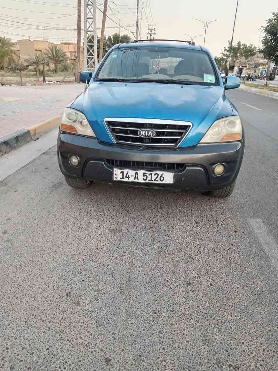 سلام عليكم سورنتو 2007 مكفوله من ضربه وصبغ مكينه وكير مفكولات حدايه كهربائية كله شغاله تبريد ثلج تخم تاير رقم بصره  مكان كربلاء سعر 80وبيه مجال بصيط ***********
