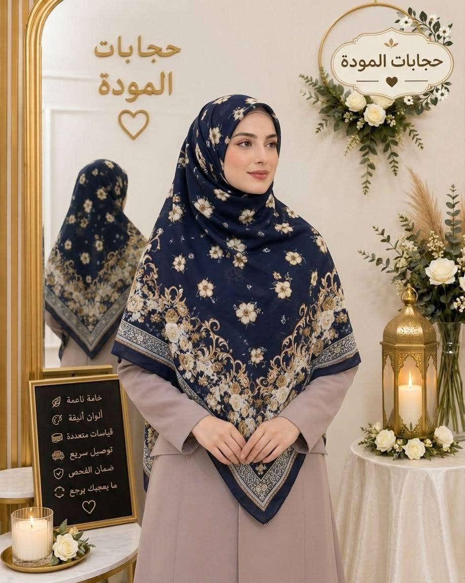 حجابات المودة • ربطات جرجيت • قياس ١٣٠