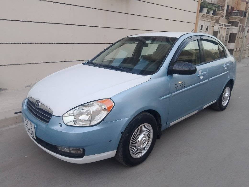 اكسنت موديل 2009  رقم بغداد باسمي مكينة دوش 1600 جاهزة للاخير بدون اي نقص مصبوغة عام تبريد ثلج تخم تاير حدادية جديدة جاهزة السعر 65 قفل عنواني بغداد للاتصال ***********
