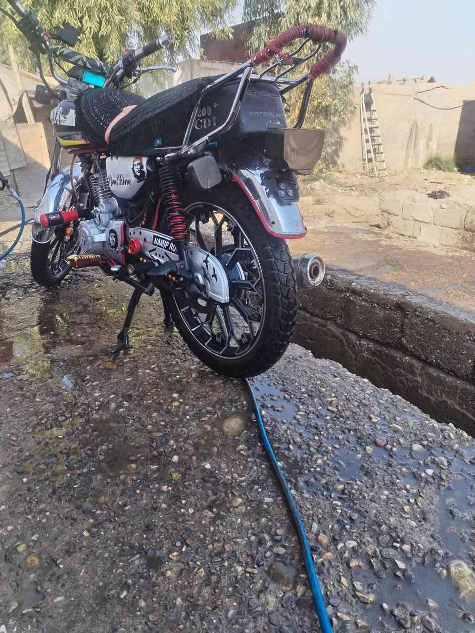 سلام عليكم دراجه نامه برو مديل ٢٥ سعر ٧٧٥ وبيه مجال المكان ديالى سد حمرين ***********
