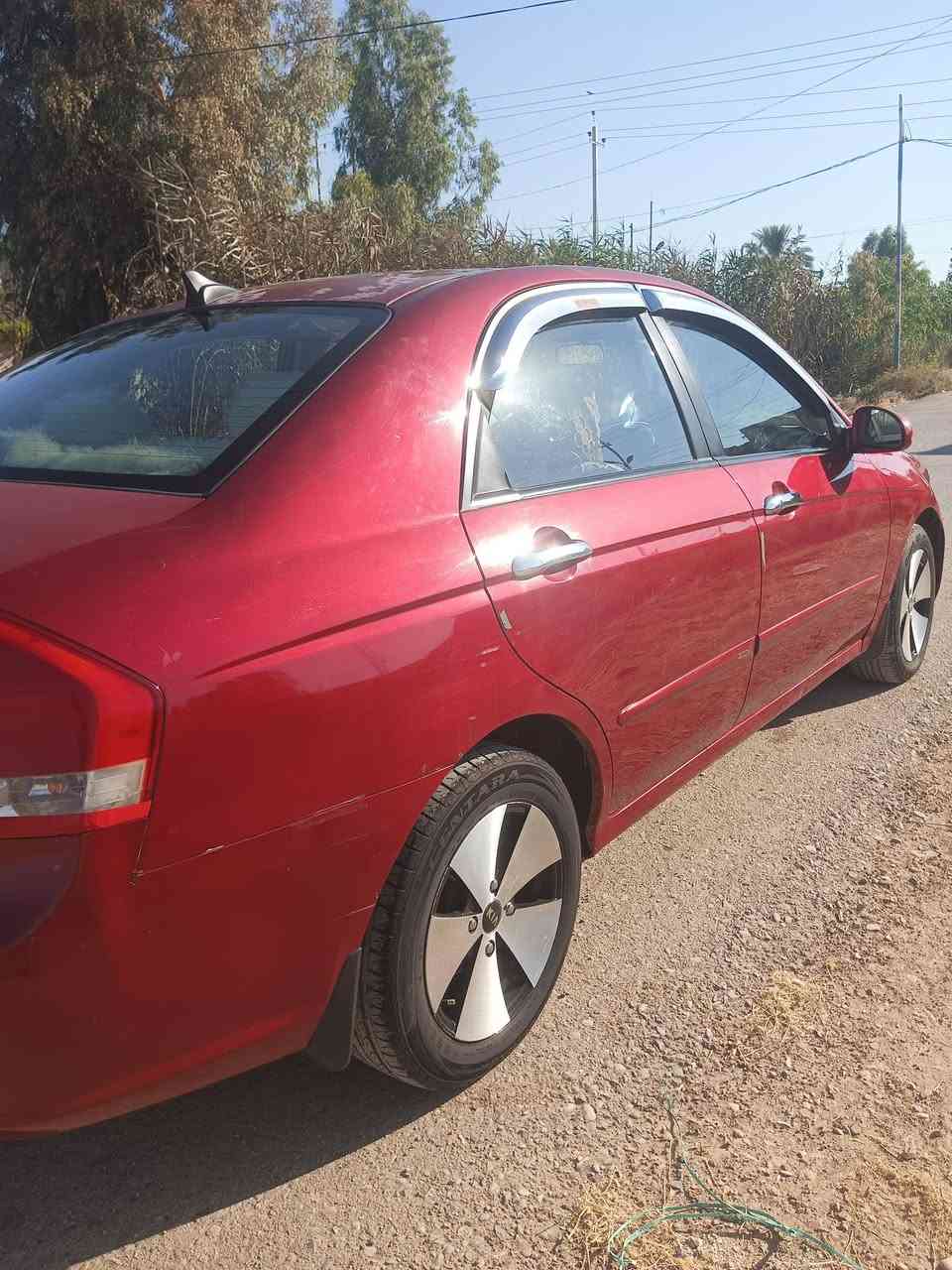 كيا سبكترا وارد امريكي موديل 2008 ديالى رقم الجديد بسمي هزه جديدة  محرك 2000.  تبريد ثلج أربعة دسك. ويل كب  تخم تاير داخل جلد  بيع او مراوس   السعر 75  عنوان ديالى المقدادية ***********
