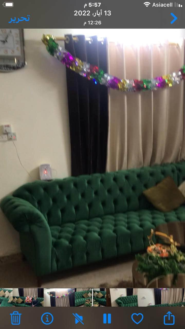 طقم كنب • نضافه ٩٥٪ • حي الجوادين