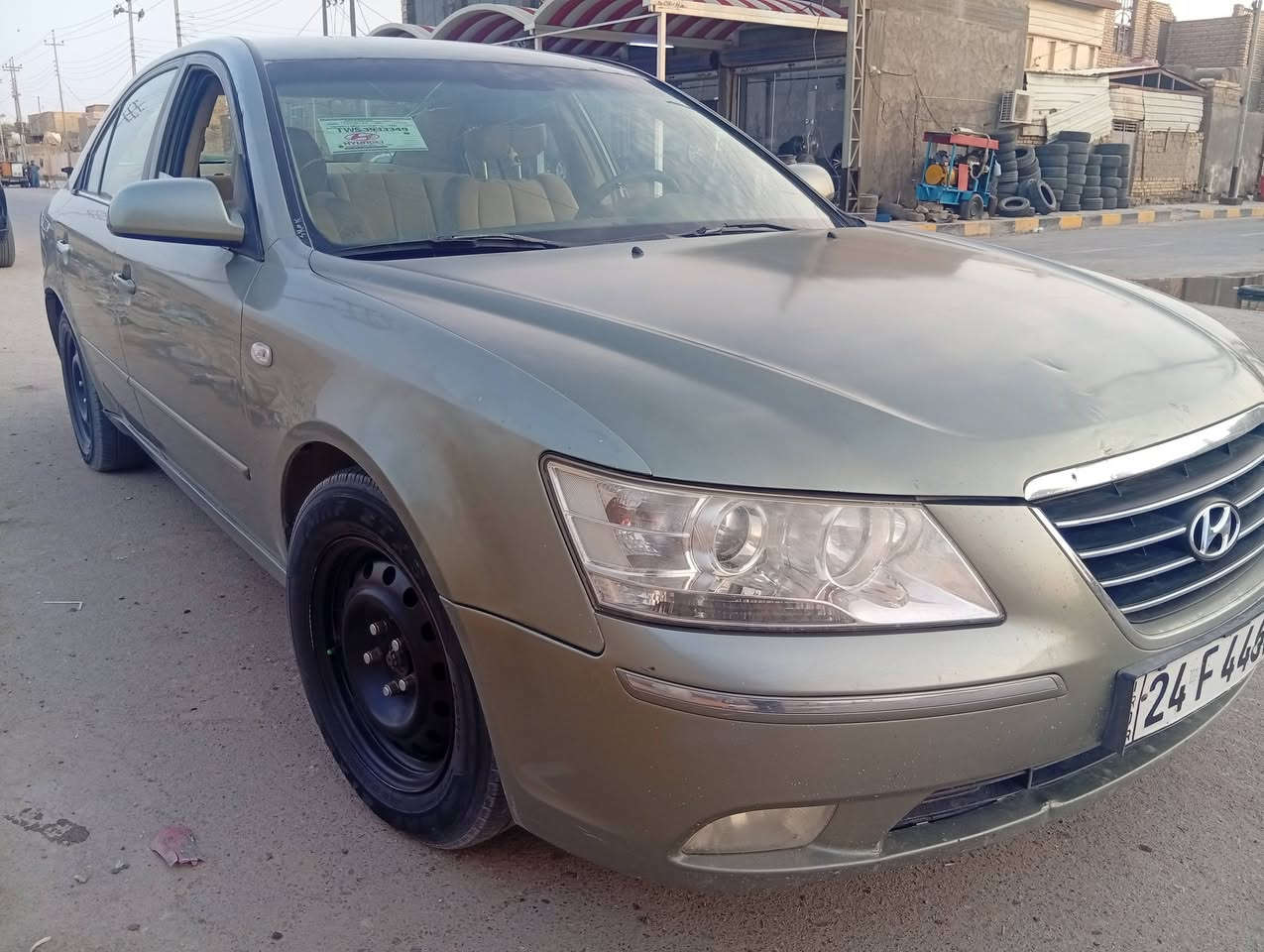 السلام عليكم ورحمه  سوناتا ادوات موديل 2009جاهزه تبريد حداديه طخم تاير جديد امتوم ارقام اوسنويه وكلا بسم المشتري مكاني ذي قار سوق الشيوخ السعر 40اوبيهه مجال ***********
