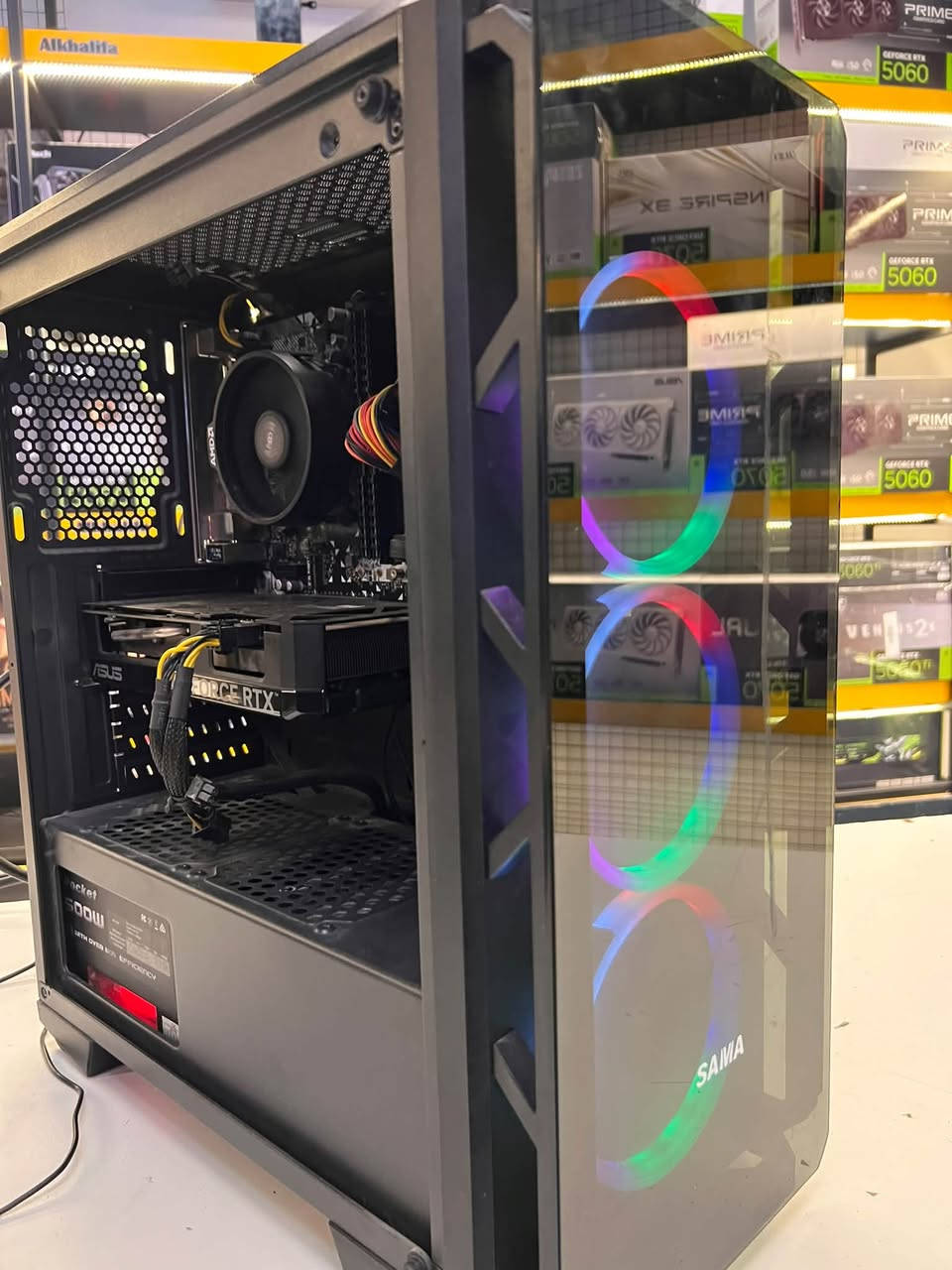 RTX 4060 • R5 3600 • ضمان ١٥ يوم