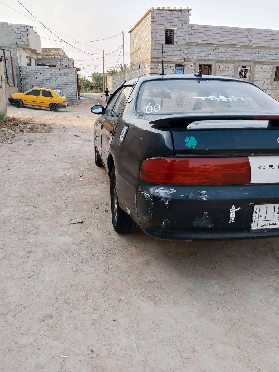 سلام عليكم كرسته نفخ موديل ٩٣ مكفولة كصه أ ونقل مكينه أو كير جدد تخم تاير جديد حداديه نضيفه كهربائيات شغالة نقال *********** عنوان بصره كرمه علي السعر ٣٠
