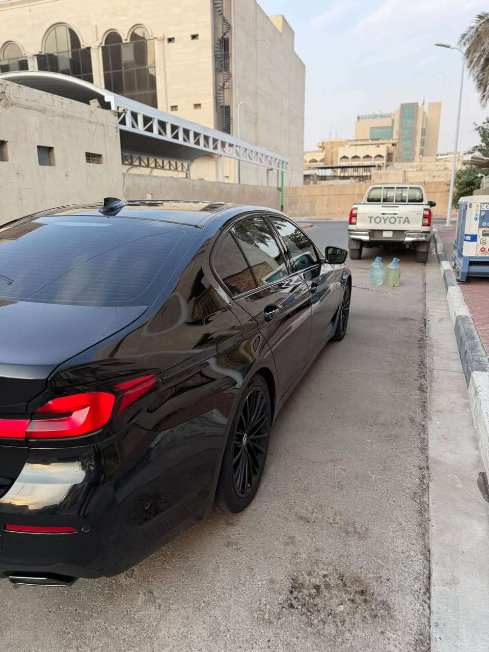 بي إم دبليو 540i • ٢٠٢١ • حادث