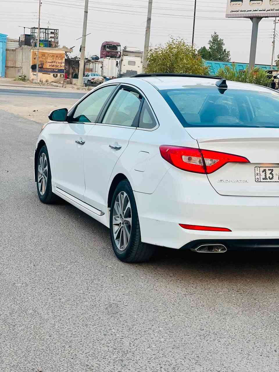 سلام عليكم سياره سوناتا مديل ٢٠١٧ سياره كفاله ضربه وتبديل وصبغ ما عده تكشير وارد أمريكي بيه تقرير فيضان بدون نسبه رقم ***********مكان بصره سياره شرط تحويل سعر ١١٠
