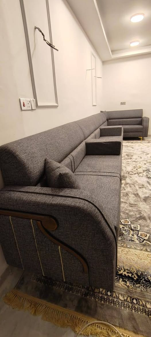 عنوان الفخامة والراحة في منزلك 🛋️
تفصيل وتجهيز أرقى التخم المودرن والكلاسيك بأجود أنواع الأقمشة والأسفنج 🧵
ضمان حقيقي وتوصيل لكافة المحافظات 🚚
مكاننا: [محافظة ديالى/بعقوبة/شارع الوثبة ]
للتواصل والاستفسار: ( *********** )

