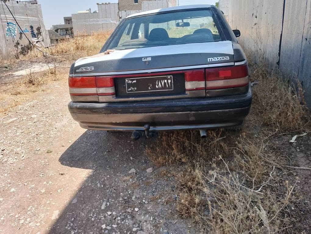 مازدا 12 بەخ 1991
ئاڕمی پلاسیک سلێمانی
گێڕ مەکینە کارەبای بە شەرت
فرۆشتنو ئاڵوگۆڕ لەگەڵ سەیارەیەک لەسەر دڵ گرتن
سعری 18 گەڵاو معامەلەیەکی برایانە 
*********** السليمانية, العراق
