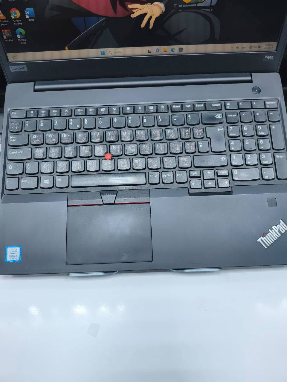 لابتوب Lenovo ThinkPad E590
⚡ Core i5 الجيل الثامن U
💾 RAM 8GB DDR4 — قابل للتطوير
🚀 SSD 256GB — قابل للتطوير
🖥️ شاشة 15.6" FHD
🎮 Intel Graphics
✨ جهاز عملي للدراسة، العمل، الأوفيس والاستخدام اليومي

💰 السعر: 300 ألف فقط

🎁 3 هدايا: ماوس + ماوس باد + حقيبة لابتوب

🔌 الشاحن مرفق مع الجهاز
✅ فحص كامل قبل الشحن وقبل الاستلام
🛡️ ضمان استبدال 7 أيام ضد عيوب التصنيع

🚚 توصيل لجميع المحافظات
📍 بغداد – الأمين الثانيه شارع 20
📱 للتواصل واتساب 
***********
