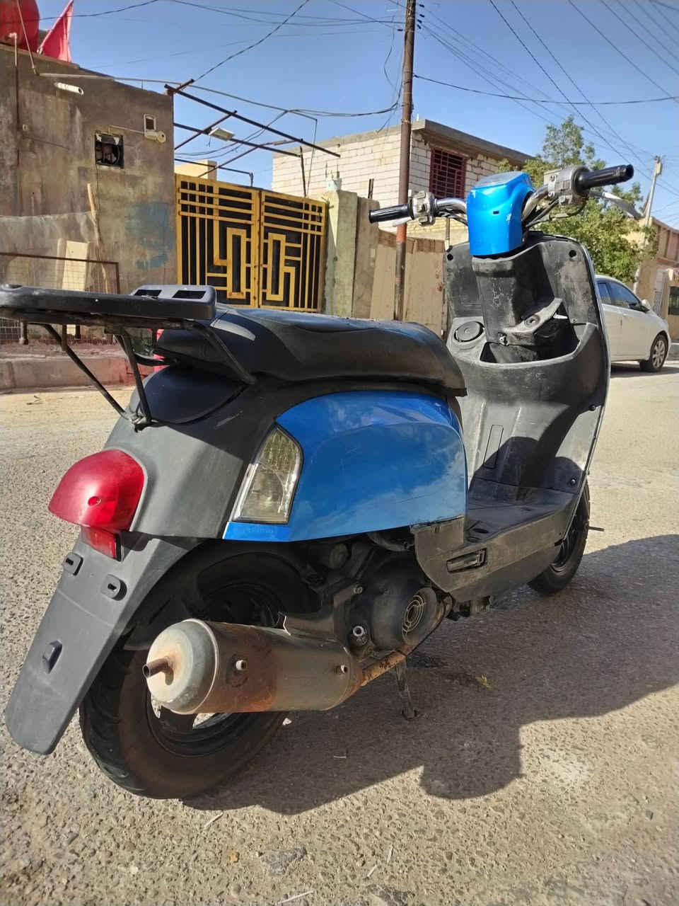 متاح دراجه ماكس بوليس كابريته موديل 2008 دراجه مال حاويه كله وضع شركه كفراته ختم واحد ويه المكينه الدراجه كامله من كلشي كهربائيات كله شغاله سلف هندر كله شغاله عداد بانزين شغال الدراجة مال جناي السعر 575 و بيه مجال قليل للإستفسار او الاتصال على الرقم *********** مكاني كربلاء
مكلف بل نشر

