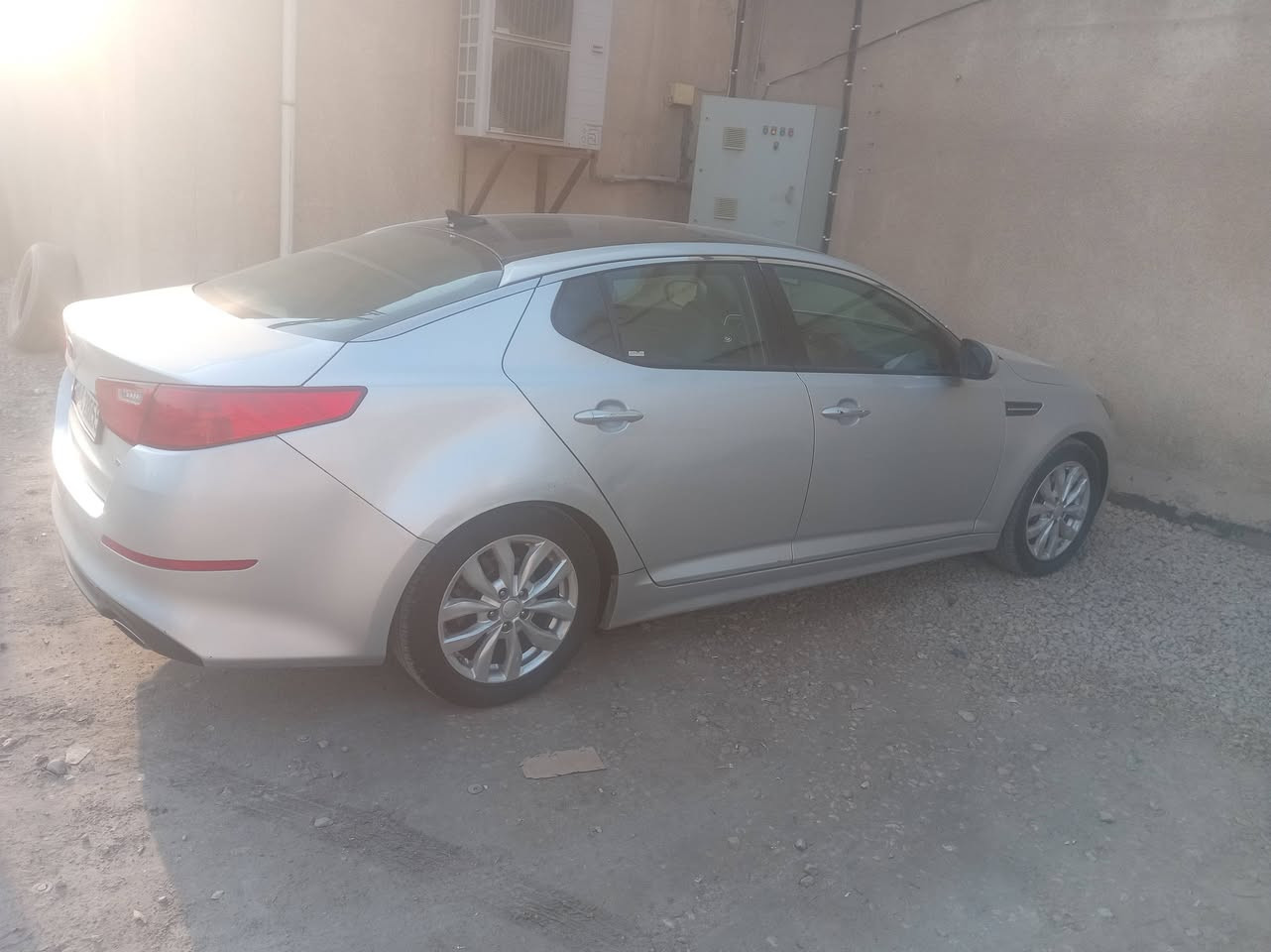 سلام عليكم كيا اوبتما موديل ٢٠١٥ لون سلفر رقم سليمانيه بسمي بيها ٤قطع مكينه ٢٤٠٠ بدون داخل فول مواصفات بنوراما بصمه تبريد قطعتين خزن ميموري كشنين كهربائي حلوه السياره كلش مكاني بابل تلفون *********** عارضها  شده وبيها مجال
