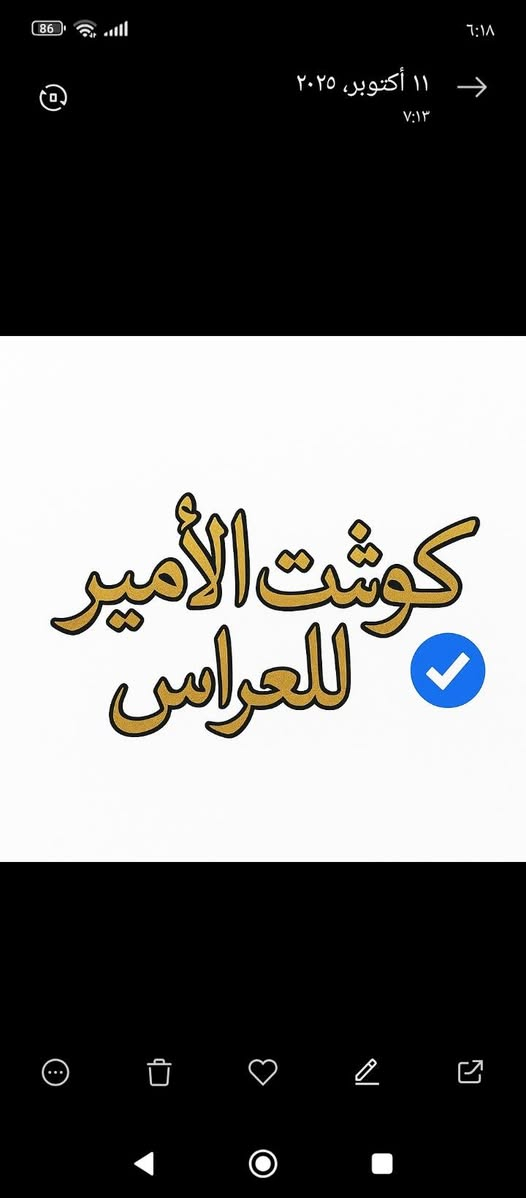 كوشات الامير للعراس لدينا كادر كامل يعمل على شد كوشات وباسعار مناسبه ويوجد خصم إلى اسبوع كامل على كل الكوشات وباسعار مناسبه مكان العماره حي الموضفين للستفسار مراسله واتساب لتزويدكم بل نماذج للستفسار الاتصال على الرقم ***********
