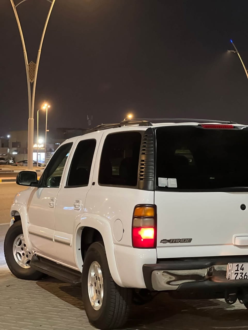 تاهو 2004 وارد أمريكي من امريكا قطع واحد صبغ جماليه بدون ضربه تسجيل جديد رقم بصره  قرار 102 فول مواصفات ماشيه 200 كيلو سنويه جديد رقم جديد تحويل ثاني يوم بعد احله من الصور مكاني بصره  ‭***********‬
