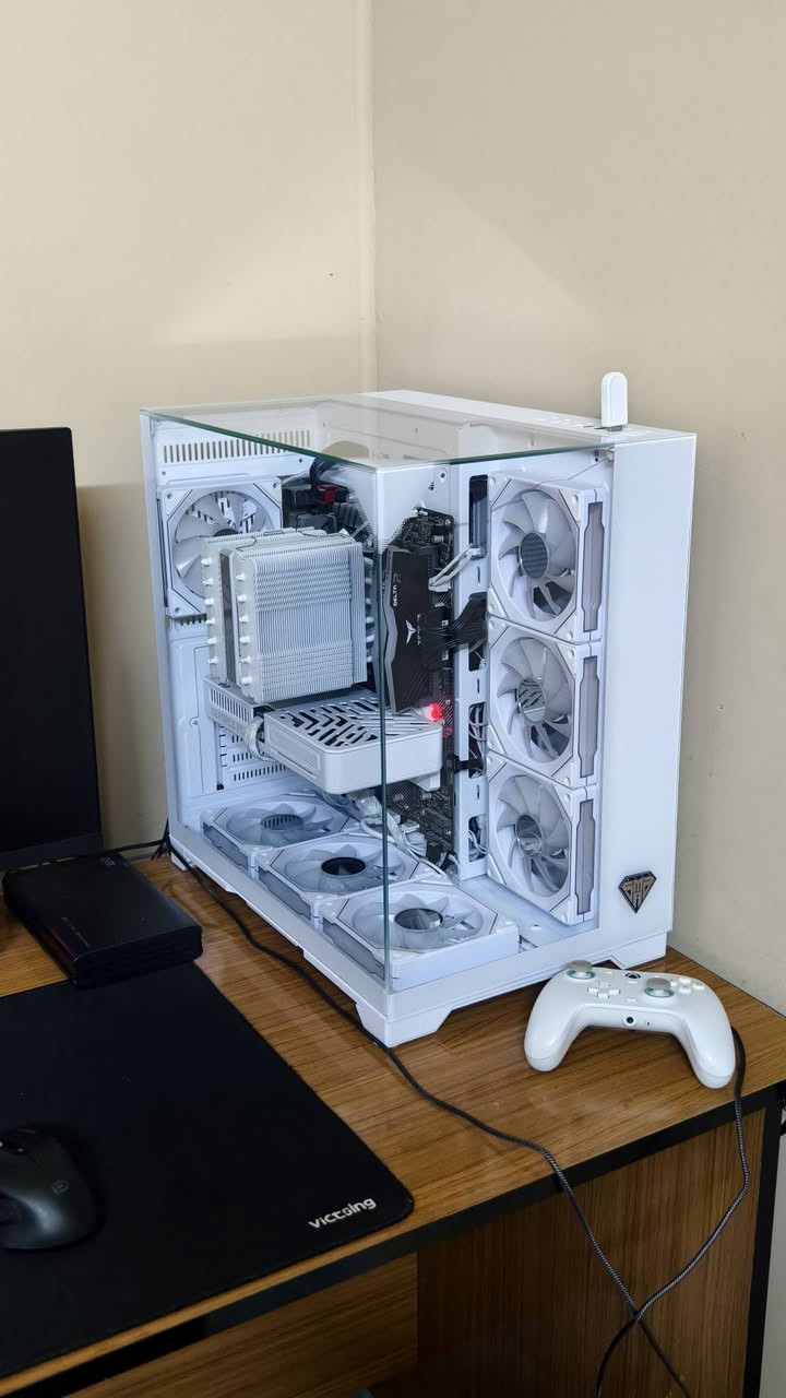 السلام عليكم 
R75800
X570
Cooler 120 assasin
Ram 16 3600 tforce
5060 pny 
M2 1tb 3000
P.s 600 w bronze 
Case mass 
السعر 1500
***********
