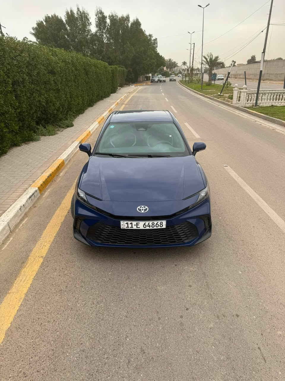 السلام عليكم
بيع فقط بدون  مراوس

كامري 2025 هايبرد 
مواصفات se 
محرك 2500 هايبرد 
شاحن وايرليس
بصمة
داخل جلد لونين
فووول رادارات
تحكم ستيرن جهتين
وباقي المواصفات معروفة

حادثها جاملغ خلفي وقبغ جنطة
بجم كبس ارباك سليم حوض سليم

سعرها 202 ورقه والشراي يدلل

مكانها بغداد العامرية

للاستفسار ***********
