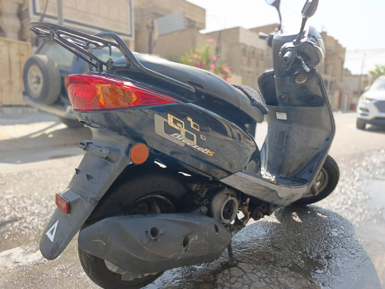 سلام عليكم
دراجه بريز للبيع رمبه صاله شهرين 
مكينه واكسل مكفوله دراجه خير من الله 
يحتاج فقط لايت أمامي مكاني بغداد دوره أبو دشير
السعر مليون و250 وبيه مجال اتصال *********** و معلومه هسه خواته ب مليون ونص تره
