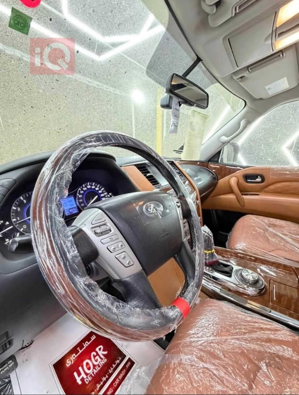 Infinity QX80 2019
مكينة 8سلندر 5600
خليجي كلين تايتل 
مواصفات السياره :-
مقاعد جلد 
تبريد ١/١ 
ثلاجة
كاميرا خلفيه 
صندوق كهربائي 
كاميرا ٣٦٠ 
مستشعر الوقوف 
تدفئة تبريد كشن 
فتحة السقف 
بصمه 
مثبت سرعه 
مرايا جانبيه كهربائية 
مقاعد كهربائيه 
شاشه 
٨ وسادة هوائيه 
المصابيح الاماميه ليد 
رادار 
نظام تعليق هوائي
كشافات ضباب 
السياره مفوله ١/١ 
اللوحة دهوك خصوصي بيها كتاب تظليل  لشهر ال٧/٢٠٢٧
سنويه جديده 
السياره مكانها بابل 
التواصل واتساب او على الخط  ***********

نص مكتوب في الصور:
- iQ
