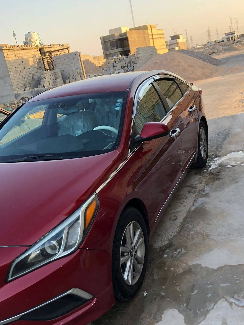 سوناتا 16 وارد امريكي محرك 2400 مكينه كير تبريد بيه مكانات صبغ حادثه خلفي السعر 105بيه مجال مكان البصره ***********
