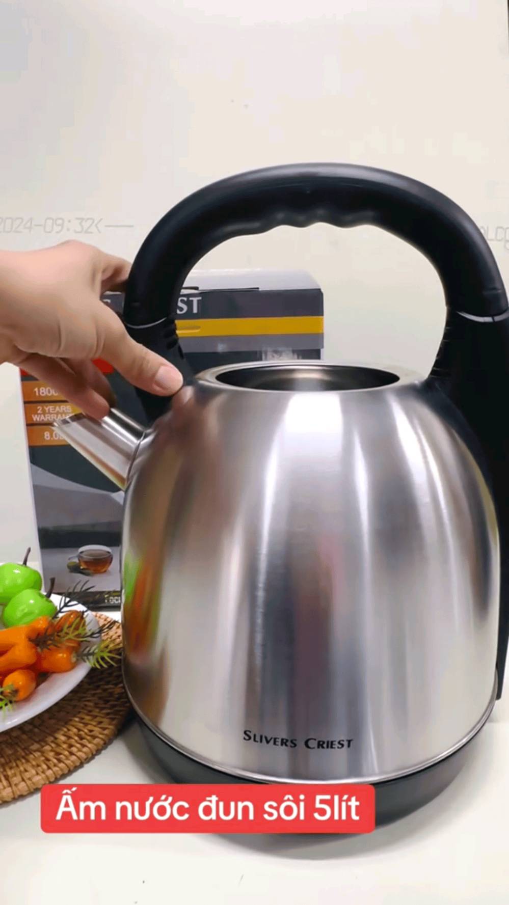 إبريق شاي • ٥ لتر • ١٨٠٠ واط