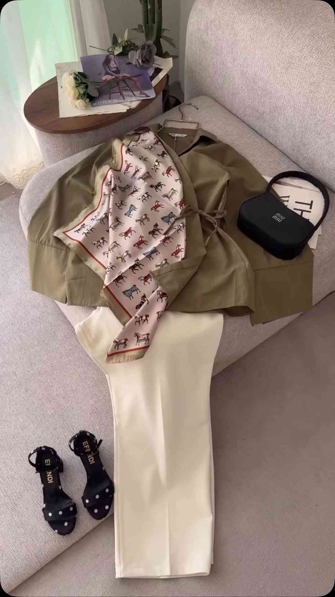 👗✨ أزياء أزورا ✨👗

إطلالة صيفية ناعمة… بسيطة بس تخبل 🤍🌸
 •
✨قميص موديل عبار 
•خامة بوبلين حرير بحزام داخل القميص وخارج للتخصير
•طول القميص 75 سم ( يغطي الورك ) 
• القياسات: 36 | 38 | 40 | 42 | 44
💰 السعر: 20 الف
•
✨كيلوت موديل جرس 
•خامة قماش ثكيل 
•طول الكيلوت 100 سم ( وي حد الحجل ) 
• القياسات: 36 | 38 | 40 | 42 | 44 | 46
💰 السعر: 25 الف 

✨ قطعتين يكملن بعض ويطلعن لج لوك كاجوال مرتب وأنيق بكل وقت.

📩 للحجز والاستفسار: راسلوا الصفحة
📞 ***********

🚚 توصيل لجميع محافظات العراق +5 آلاف فقط

🤍 أزياء أزورا… لأن أناقتچ تستاهل الأجمل.
