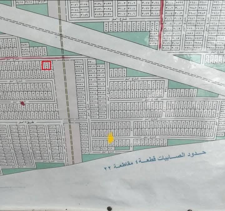 السلام عليكم
قطعة أرض ٢٠٠ متر بجانب ركن  على شارع ١٠ قريبة جداً على شارعين رئيسيين كما موضح في الخريطة القطعة في المربع الاحمر طابو صرف قابلة للسحب عليها قرض الأسكان في منطقة ركية وفاضل السعر ١٠٠ وبيها مجال للشراي والقطعة بأسمي 
للتواصل ***********
