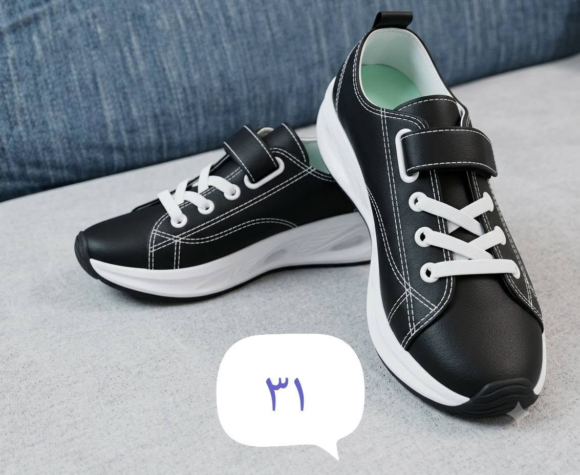 احذية مدرسية • ٢٧ قطعة • مقاسات ٢٥-٣٦