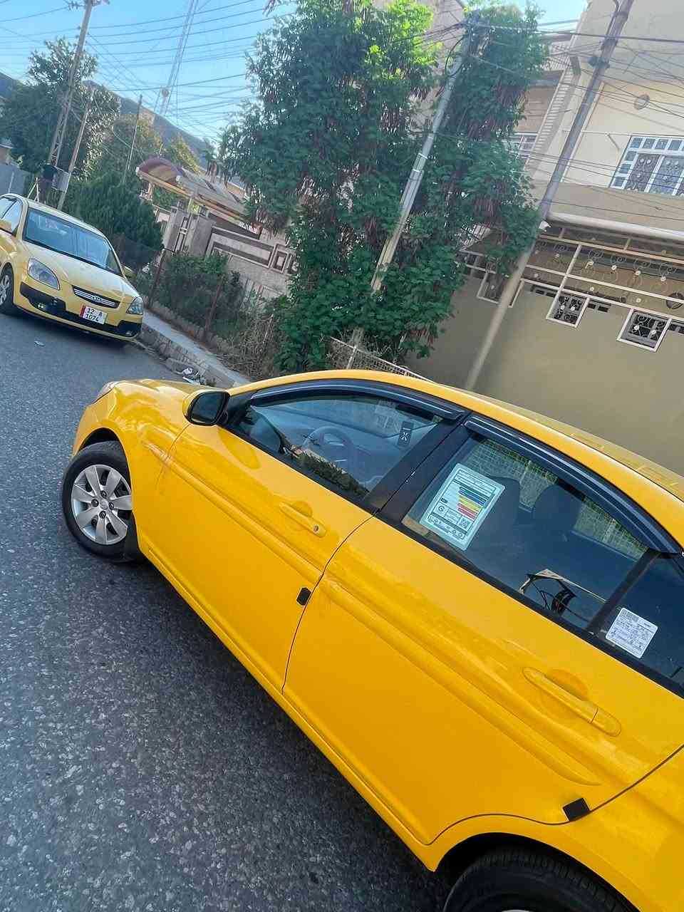 اكسنت 2010 كندي توماتيك 
مكينه 16vvt اصلي 
تبريد ثلج 
كوبون بانزين بيها 
رقم نينوى دولي وهزه جديده سنويه لل٣١ 
هيه وغرامات صفر 
كير محرك شرط 
طخم كدام ورا جديد 
طخم تايرات جدد 
جامات كهرب 

السعر اتصل وتدلل 
*********** 
***********
