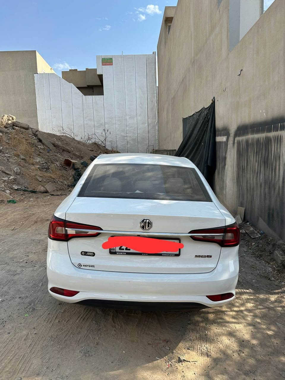 MG 5 2024 
وارد خليجي مواصفات تحكم ستيرن و شاشة
ماشية ٢٣الف ضمان ٦ سنين باقي  
كلين مكفولة 
رقم اربيل هزة وسنوية جديده 
مكان السيارة كركوك 
رقم التلفون ***********
(للبيع فقط السعر ١١٠ وبيها مجال) كركوك, العراق
