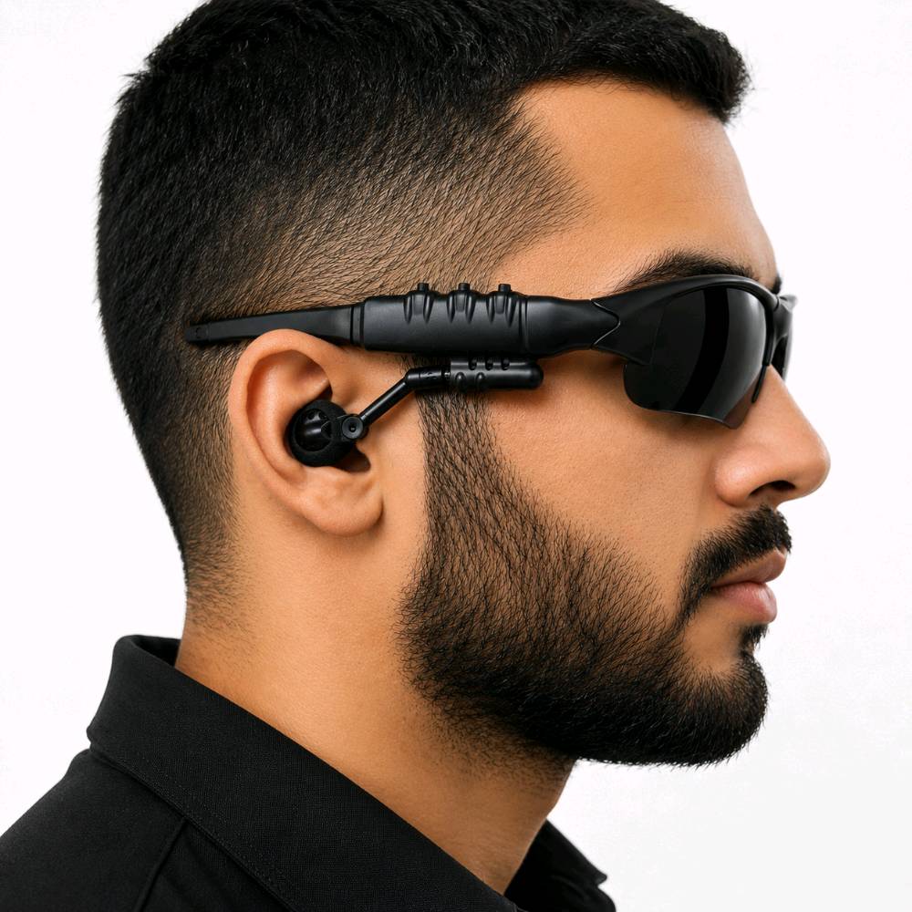 نظارات ذكية بلوتوث Smart Wear للموسيقى والمكالمات

استمتع بالموسيقى والمكالمات بطريقة عملية وعصرية مع نظارات Smart Wear الذكية المزودة باتصال بلوتوث وتشغيل مباشر من النظارة.

• تدعم تشغيل الموسيقى وإجراء واستقبال المكالمات

• اتصال بلوتوث مع خاصية الاقتران وإعادة الاتصال التلقائي

• أزرار تحكم بالموسيقى والتنقل بين المقاطع

• إمكانية التحكم بمستوى الصوت من خلال الأزرار الجانبية

• تدعم التبديل بين اللغة الصينية والإنجليزية

• شحن عبر منفذ USB بجهد 5V

• نوع المنتج: نظارات ذكية بلوتوث
• الاتصال: Bluetooth
• منفذ الشحن: USB
• جهد الشحن: 5V
• التيار الموصى به: 500mA
• مدة الشحن: حوالي ساعتين ونصف
• الوظائف: تشغيل موسيقى – مكالمات – تحكم بالصوت – إعادة اتصال تلقائي

محتويات العلبة:
• النظارة الذكية
• كابل شحن USB
• دليل الاستخدام
