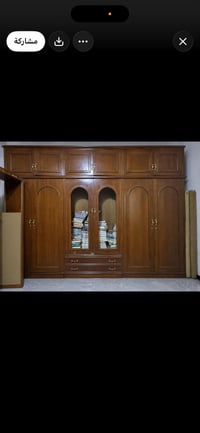 كنتور للبيع ٦ بيبان  هذا جامه مكسور   سعر ٣٠٠ بي مجال شي بسيط يرادله ب...