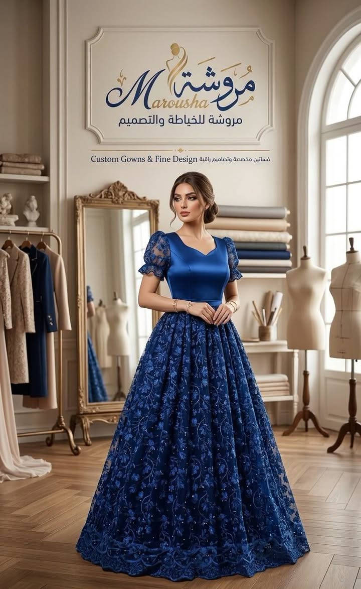 🌷الخياطة مروشة 🌷 
تصميم وخياطة كافة الموديلات #النسائية تتوفر اقمشة حسب الطلب لي متكدر تجي تكدر دز الموديل والقياس ونفذلة حسب طلبة 
 العنوان: #خاجية - #شارع40 
💖 هذا جزء من شغلي، وأتشرف بثقتكم.
للحجز والاستفسار مراسلتي على الخاص. او##واتساب  مثبت الرقم بصفحتي 
🚚 تتوفر خدمة التوصيل إلى جميع محافظات العراق.

نص مكتوب في الصور:
- مروشة M arous ha
- مروشة للخياطة والتصميم
- فساتين مخصصة وتصاميم راقية Custom Gowns & Fine Design
- Marousha
- Custom Gowns & Fine Design فساتين مخصصة وتصميم راقية
