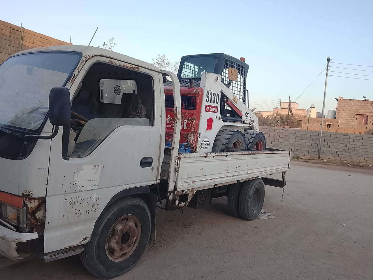 سلام عليكم بوبكات وسياره لبيع جاهزات كبل لشقل لستفسار***********مكان البصره

