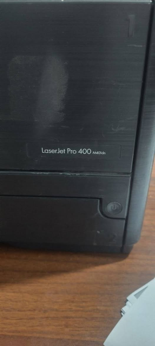 طابعة ليزر • HP M401dn • تونر جديد