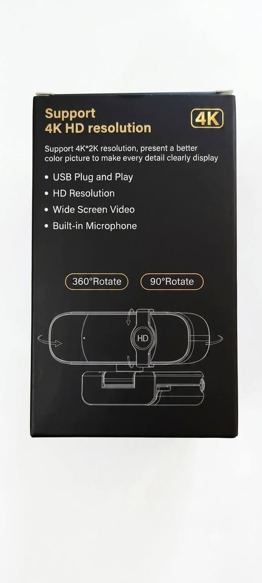 كاميرا ويب 4K Ultra HD ماركة SIIIX موديل L27 (جديدة بالكرتون)
للبيع كاميرا ويب احترافية عالية الدقة تناسب صناع المحتوى، الستريمرز، والاجتماعات أونلاين.
الدقة: تصل إلى 4K Ultra HD (4000x3000 pixels) لصورة ناعمة وواضحة جداً.
التركيز: فوكس أوتوماتيكي (Auto-focus) سريع لدقة التباين وعدم التغبيش.
الصوت: مايكروفون مدمج (Built-in Microphone) لنقاء الصوت أثناء المكالمات.
المرونة: دوران 360 درجة أفقي و90 درجة رأسي لضبط الزاوية المناسبة بسهولة.
التوصيل: USB Plug and Play (ربط مباشر بدون الحاجة لتعريفات معقدة)، طول الكيبل 1.5 متر.
التوافق: تعمل على أنظمة Windows (XP/Vista/7/8/10/11) و Linux و OS و iOS
مستشعر دقة عالية (4K Sensor Chip): يدعم دقة تصوير  4000x3000 بألوان واقعية وتفاصيل دقيقة.
ضبط تلقائي للصورة (Auto Control): موازنة تلقائية للإضاءة (White balance)، التعريض (Exposure)، والتباين (Contrast ratio) لتوفير أفضل صورة حتى في الإضاءة الضعيفة (Ultra-light sensitive).
سهولة التثبيت: قاعدة مرنة تسمح بتثبيتها أعلى الشاشة أو وضعها على المكتب مع مرونة كاملة في التوجيه.
واتساب***********☎️📱

